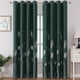 thumbnail image 1 of Cortinas opacas Estelar Textiler, 132 x 213 cm, color plateado con forma de palma, 1 of 9