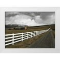 thumbnail image 3 of Vitaly Geyman 14x11 White Modern Wood Framed Wall Art Titled - Road to Eternity, 3 of 5
