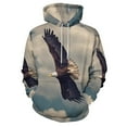 thumbnail image 3 of Hoodies Eagle Casual Pullover Hoodie Long Sleeve Sweatshirts Birthday Gift, 3 of 5