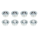 thumbnail image 1 of 8 ruedas universales de nailon resistentes y prácticas., 1 of 5