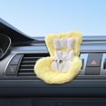 thumbnail image 6 of Car Seat with Soft Furry Cushion for Dolls Accessories,Plush Sofas for Car Decoration,Car Air Vent Decor,Cute Car Interior Decor Accessories for Fans and Doll Collectors, 6 of 9