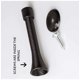 thumbnail image 4 of 10 Pack of Spring Door Stops Black - 3 Inch Heavy Duty Door Stop - Traditional Spring Door Stop with Rubber Bumper, 4 of 4