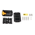 thumbnail image 2 of DYNWAVECA Battery Plastic Box Charging for 20V DCB200 DCB180 Rechargeable Battery Replacement Drill Power A, 2 of 10