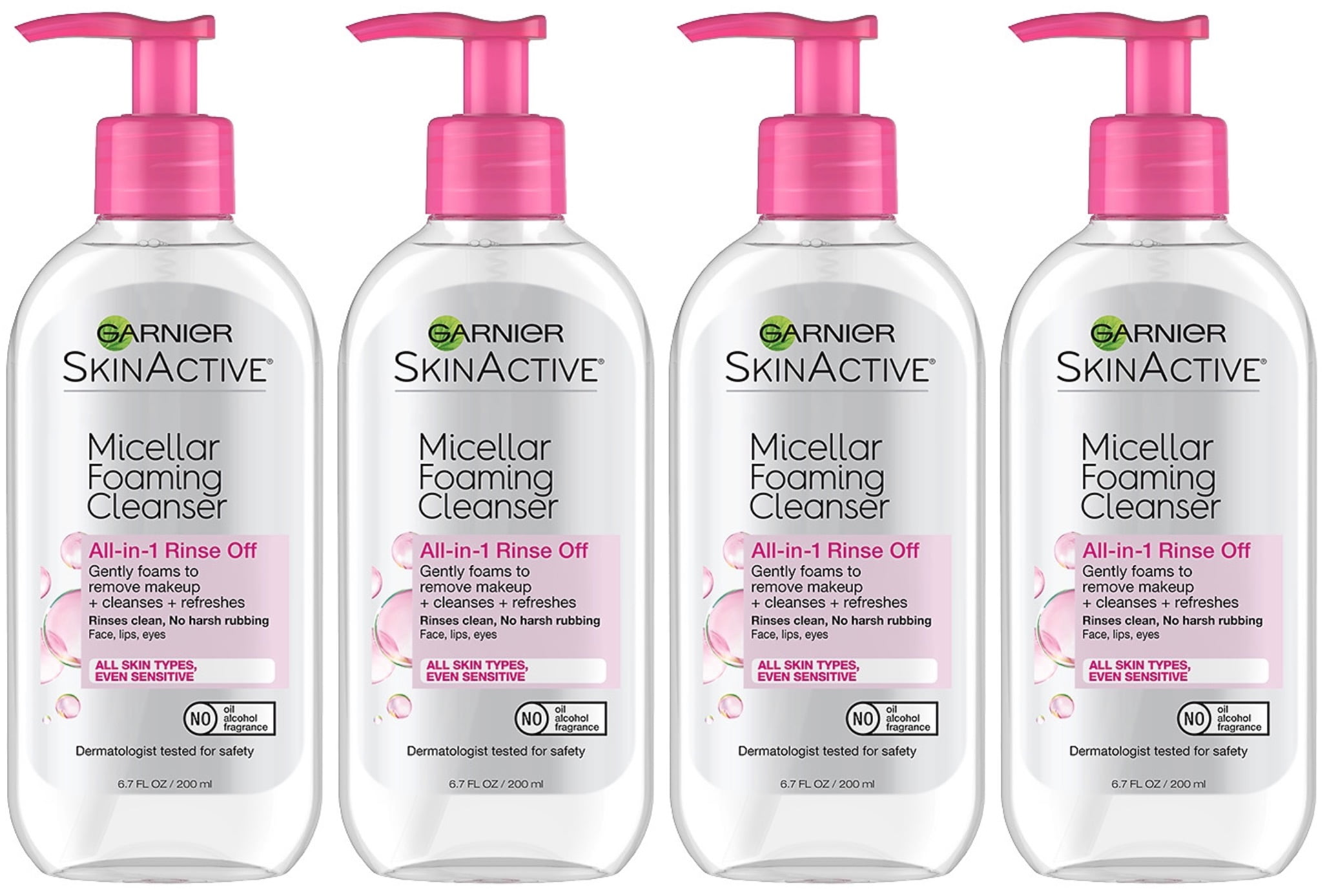 garnier micellar foaming gel cleanser
