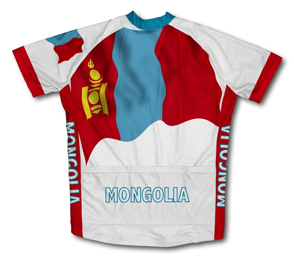 ScudoPro Cambodia Flag Cycling Jersey For Men - Long Sleeve, Moisture Wicking, Euro Cut Fit