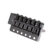 thumbnail image 4 of Juego de accesorios de repuesto para sillín de Puente de Guitarra eléctrica Yuyangstore aleación de zinc Negro, 4 of 8