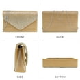 thumbnail image 3 of Dasein Women's Evening Bags Envelope Handbag Party Prom Clutch Purse Shoulder Cross Body Bag, 3 of 7