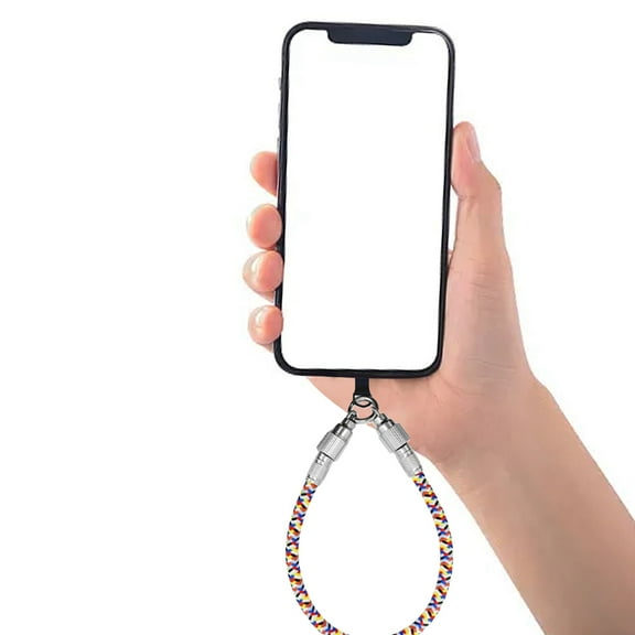 2 In 1 Mobile Phone Lanyard And Charging Built In USB A To USB C Adapter Mobile Phone Lanyard Adjustable Patch Lanyard Compatible With Most Smartphones