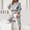 Grey, variant on Women's Two Piece Outfits Matching Sets Long Sleeve Pullover Tops And Wide Leg Pants Tracksuit Sets Workout Bottoms for Women Formal Dresses with Pants Pant Suit Women Dressy Formal Juniors Pant Suits