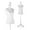 White Gs, variant on White Dress Form Mannequin, 52''-67'' Height Adjustable Female Torso Dress Form , Full Body with Wooden Tripod Base Stand and Detachable Iron Bracket