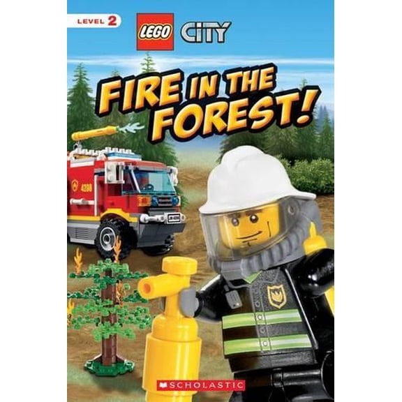 Pre-Owned Scholastic Reader: Level 1: Lego City: Fire in the Forest! (Paperback)