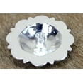 thumbnail image 6 of Set Of 16 Western Screw Back Concho Capri Blue Ab Crystal 1-1/4In Saddle, 6 of 7