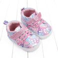 thumbnail image 5 of SYNPOS 0-18M Baby Girl Colorful Canvas Soft Sole Shoes Prewalker Sneaker, 5 of 8