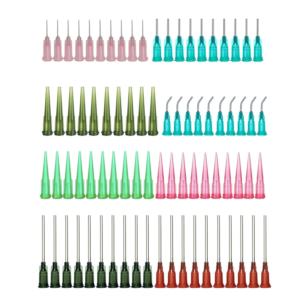 20 Aiguilles De Distribution En Acier Inoxydable 20G Avec 1 Aiguille à Colle - Neuf, Marque Uxcell