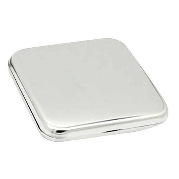 Stainless Steel Small Mirror Travel Vanity Mirrors for Crafts Pocket Makeup Miss