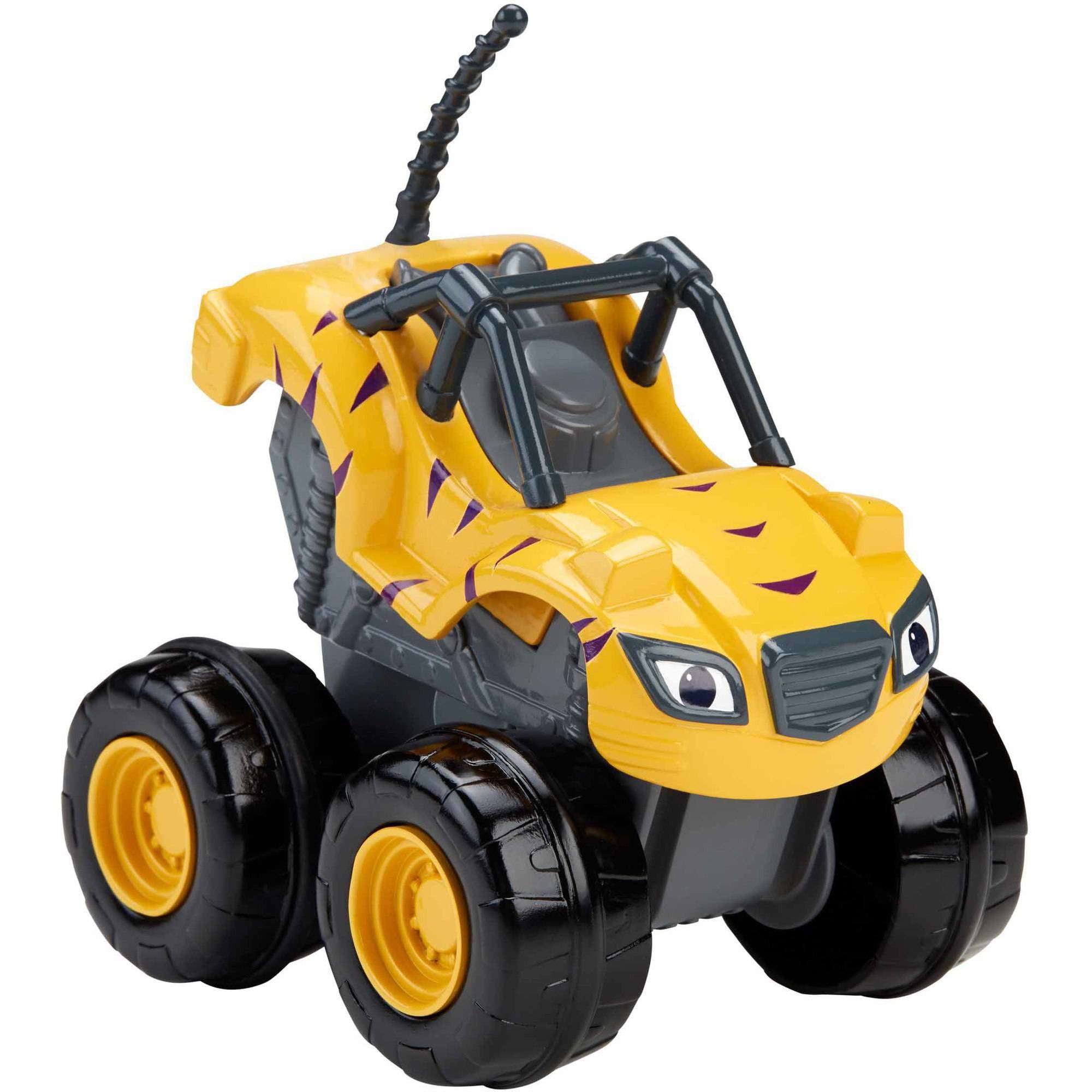 Blaze and the Monster Machines Fisher Price Blaze Slam & Go Stripes Car Play Vehicle - Walmart