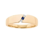Personalized Family Jewelry Men's Birthstone Ring 1-4 Stones available in Sterling Silver, 10kt and 14kt Yellow and White Gold