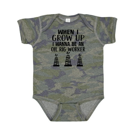 

Inktastic Future Oil Rig Worker Gift Baby Boy or Baby Girl Bodysuit