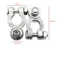 thumbnail image 4 of 1 Pair 12V 24V Car Battery Terminals Wire Cable Clamp Terminal Connectors, 4 of 6