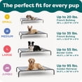 thumbnail image 5 of FurHaven Pet Products Elevated Cot Pet Bed - Capri Blue, Extra Large, 5 of 8
