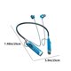 thumbnail image 3 of Pisexur Electrónica para Hombres Auriculares Bluetooth de Cuello con Pantalla Digital LED Bluetooth 5.4 Cómodos y Agradables para la Piel con Sonido Envolvente Estereoscopio Inserción de Tarjeta Auri, 3 of 7