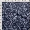 thumbnail image 4 of oneOone Polyester Spandex Blue Fabric Floral Sewing Craft Projects Fabric Prints By Yard 56 Inch Wide, 4 of 5