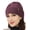 Burgundy, variant on Merino Wool Beanie, Unisex Cable Knit Hat, Daily Rib Cuff Beanie, Warm Winter Cap