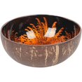 thumbnail image 1 of Coconut Decorative Bowl,Handcrafted Coconut Shell Key Bowl Fruit Snack Holder Container for Door Entryway Table Dry Snacks, 1 of 7