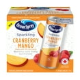 thumbnail image 1 of Ocean Spray Sparkling Cranberry Mango 6PK, 1 of 7