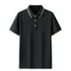 thumbnail image 1 of pstuiky Camisas de vestir de manga corta para hombre, Camisa informal de manga corta con cuello vuelto, cómoda y lisa, para hombre camisas casuales para hombre xl, 1 of 3