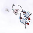 thumbnail image 2 of xiaxaixu Cardinal Bird Epoxy Craft Pendant, Creative Hanging Ornament, 2 of 6