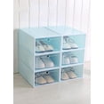 thumbnail image 2 of Shoe Box, Shoe Storage Boxes Clear Plastic Stackable, Shoe Organizer Containers with Lids for Women/Men, 2 of 4