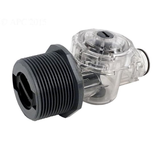 Pentair 360251 Feedline Wall Connector Replacement Kit for Racer Cleaners, Black