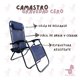 thumbnail image 2 of Camastro Gravedad Cero Azul Plegable Reclinable Exterior, 2 of 5