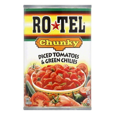 Rotel Tomatoes with Green Chiles, 10 OZ (Pack of
