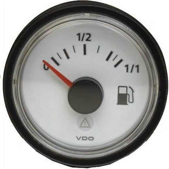 VDO Boat Fuel Level Gauge A2C53191761 | Gas Tiara 2 Inch White