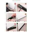 thumbnail image 6 of 96CM Under Door Seal, Cold Protection Soundproof Door Bottom Sealing Strip,Draft Stopper Excluder For Gap Seal-bilateral grey-96cm, 6 of 6