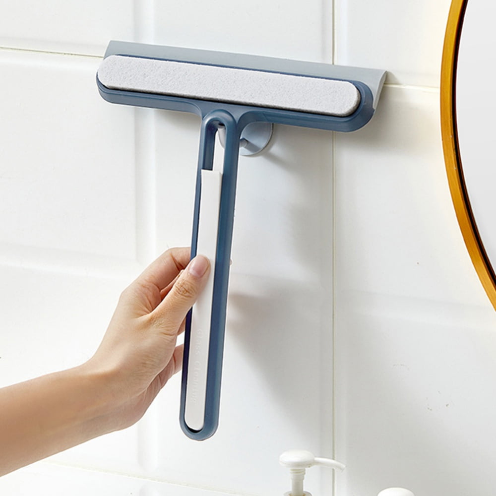 windows Shower squeegee perfect for shower made of silicone for cleaning dirty surfaces tiles and smooth surfaces 28 cm 