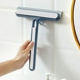 thumbnail image 2 of Shower Squeegee for Bathroom Shower Glass Doors, TPR Window Cleaner Squeegee, Plastic Car Windshield Cleaning Squeegee, 2 of 7