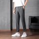 thumbnail image 3 of Pantalones de traje masculino trenzados, elásticos, ajustados, de verano, para hombre, para negocios, 9 pantalones cortos, para vestir en sociedad, para hombre chino 2024, 3 of 5