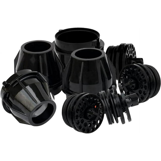 ZOUSSIQI Ensemble de 4 Pcs Buse UF-1 et Diffuseur pour Coke UF-1 Soda, Réparation de Valves Intérieures et Extérieures Ou Remplacement de Machine à Soda. CA919-15255