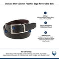 thumbnail image 6 of Dickies  35mm Feather Edge Reversible Belt (Men), 6 of 6