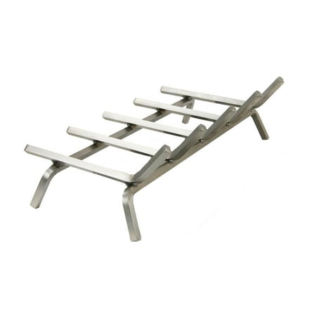

Rasmussen Single Sided Gas Log Grate Stainless Steel 36-Inches