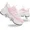 White and Pink, variant on 2-in-1 roller shoes for Girls Boys， Roller Skate Shoe for Indoor & Outdoor Fun，unisex roller skates sneakers for Birthday/ Christmas/Anniversary for Friend