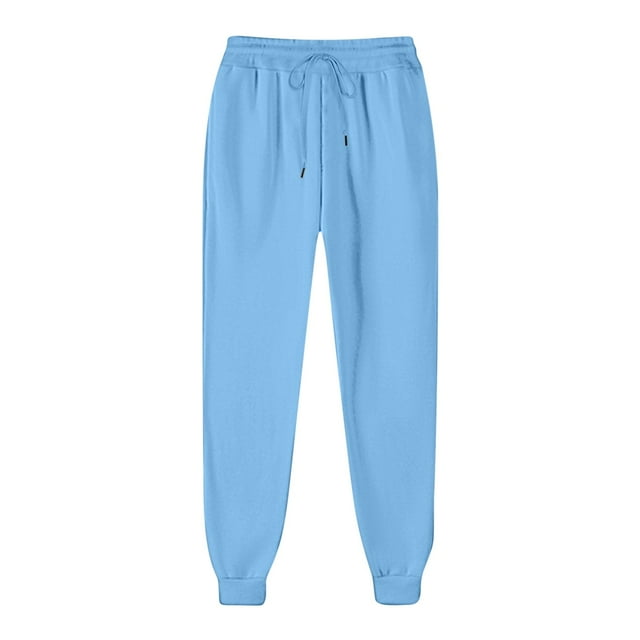 Wlynlyn Joggers for Women Drawstring High Waisted Cinch Bottom Sweatpants Workout Running Active Track Pants Size XXL