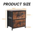 thumbnail image 5 of YOQIANG Fabric Storage Dresser with 5 Drawers Metal Frame Chest of Drawers Multi-Size Organizer Cabinet for Bedroom Closet Hallway, 5 of 7
