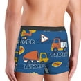 thumbnail image 5 of Balery Construction Vehicles Men's Boxer Briefs, Soft and Breathable Cotton Underwear with nylon Waistband-Small, 5 of 9