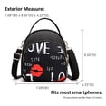 thumbnail image 2 of Crossbody Purses for Women Shoulder Handbags Lightweight Anti Theft Backpack Waterproof Ladies Small Daypack, 2 of 5