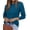 Turquoise, variant on Zeagoo Womens Fall Sweaters Long Sleeve Tops Classic Crew Neck Pullover Sweaters Loose Dressy Blue Basic Tops