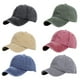 thumbnail image 4 of 1 gorra de béisbol de color liso, moderna y sencilla, de algodón, para verano, para mujer, hombre y estudiante (negro)., 4 of 8